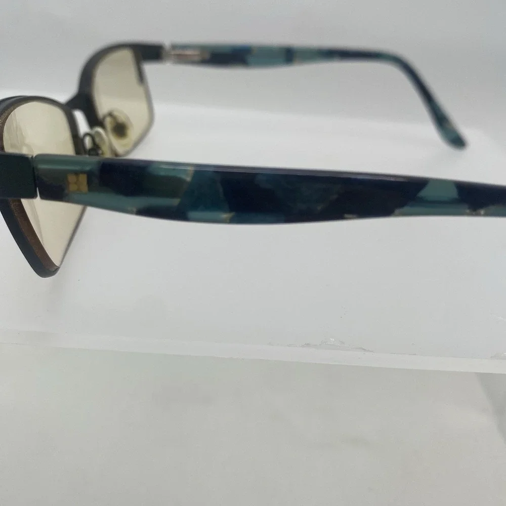 BCBGMAXAZRIA Eyeglasses Women FRAME ONLY Full Rim 52-17-130 Brynn Teal 648